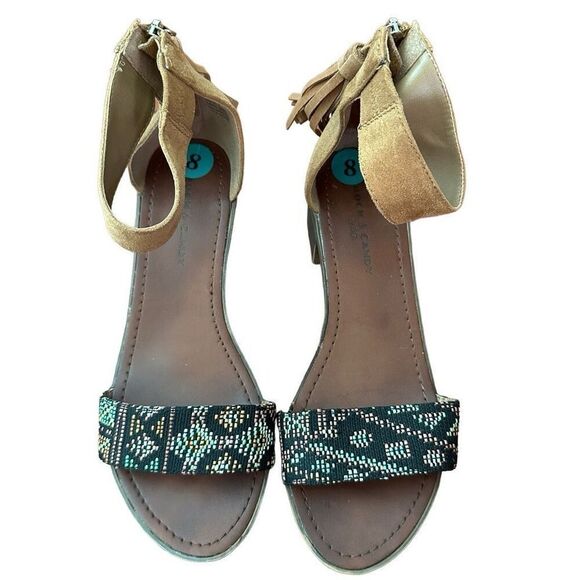 NWT Rock & Candy suede sandals - Picture 1 of 7